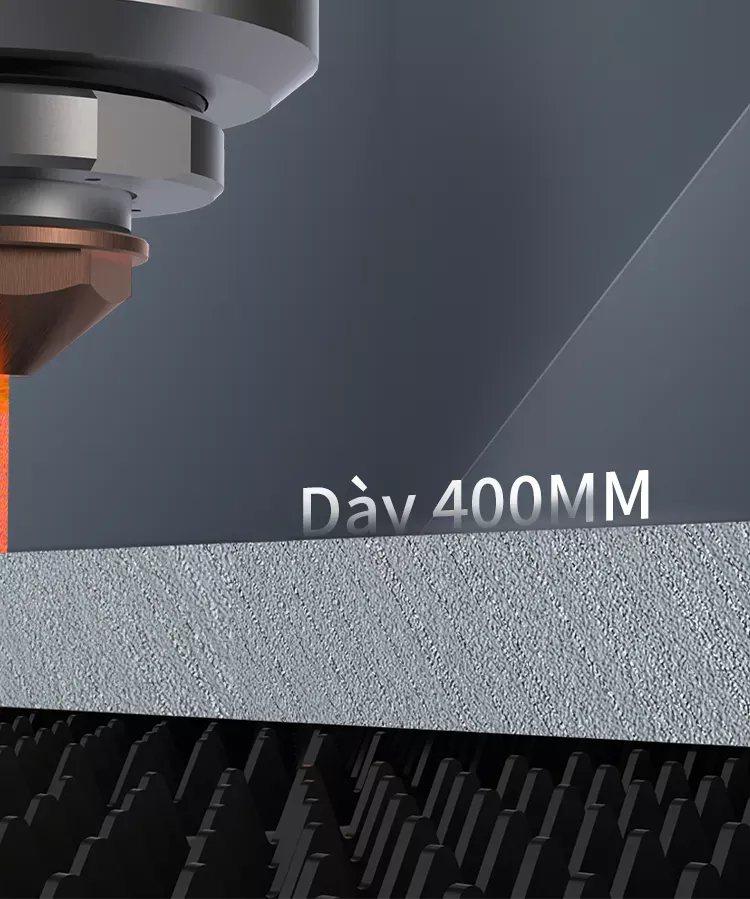 Khả năng gia công tấm dày tốt hơn