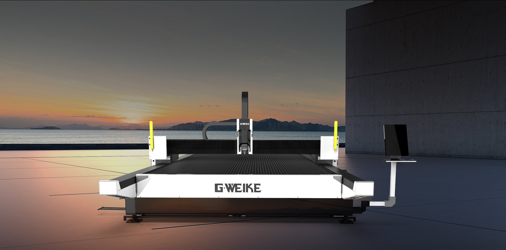 Máy cắt laser sợi quang khổ lớn