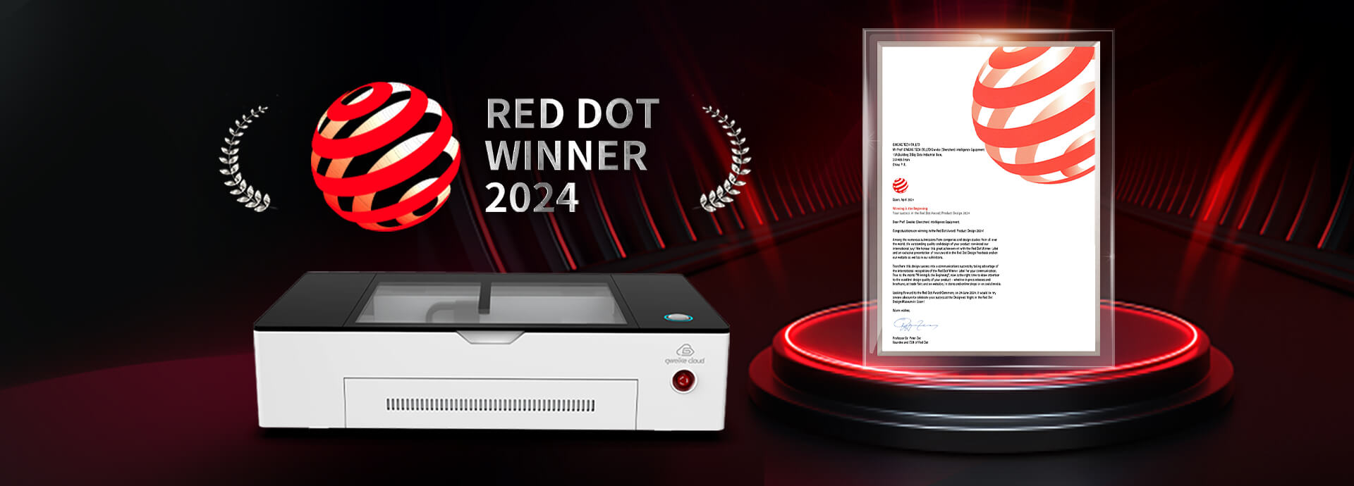 GWEIKE Laser Winning the Red Dot Award: Product Design 2024_Tin mới_Giới thiệu về G·WEIKE_G·WEIKE
